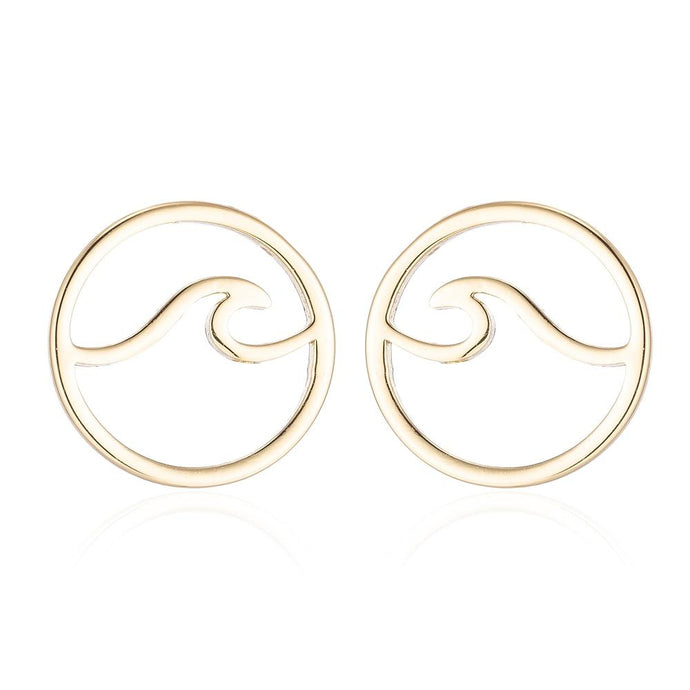 Boucles d'oreilles Vague
