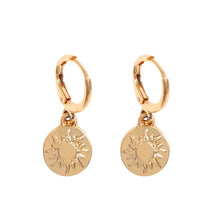 Charger l&#39;image dans la galerie, Boucles d&#39;oreilles Soleil
