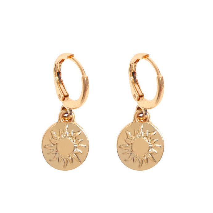 Boucles d'oreilles Soleil